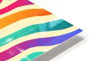 Water Fluid Rainbow  HD Metal print