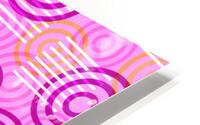 Pink Spiral HD Metal print