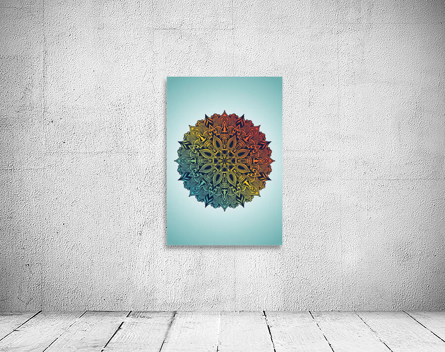 Rasta Mandala Wall Preview