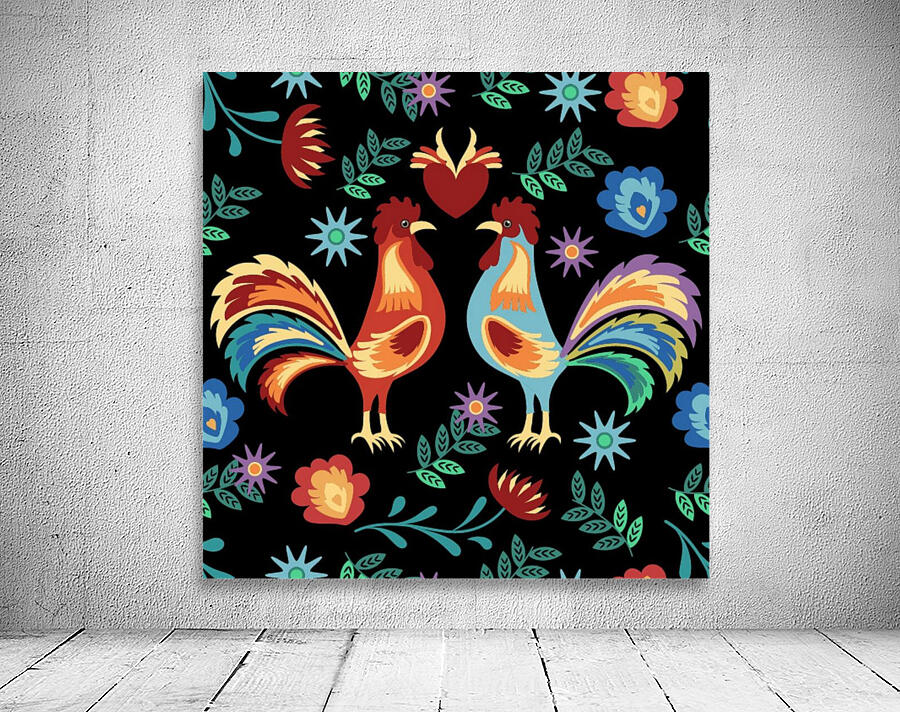 United Roosters Wall Preview
