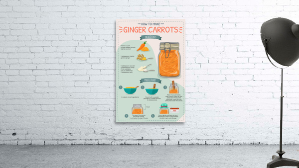  Ginger Carrots Wall Preview