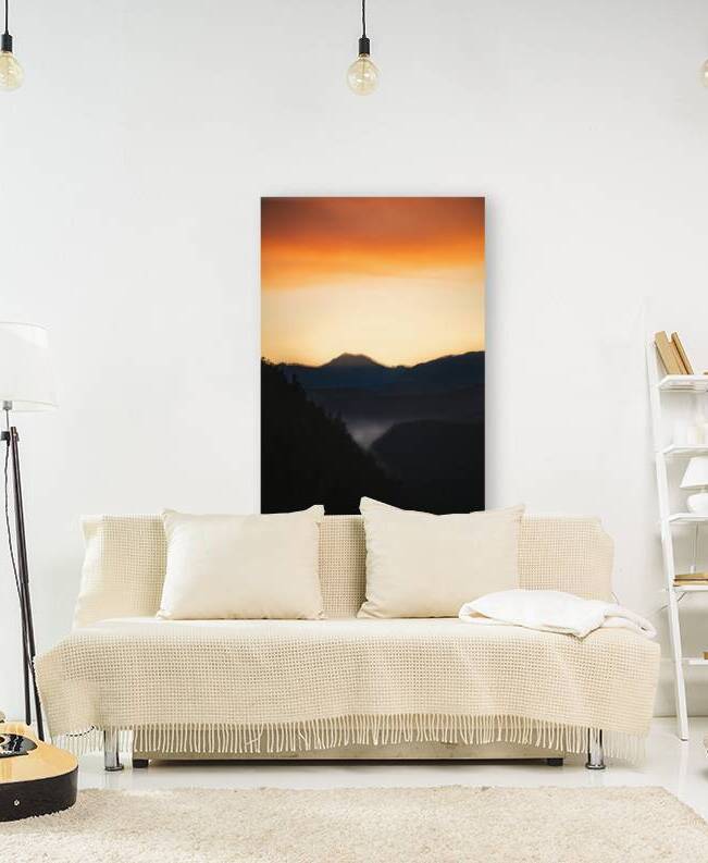 Mountain Valley Sunset Photography by ALEXEROOT
