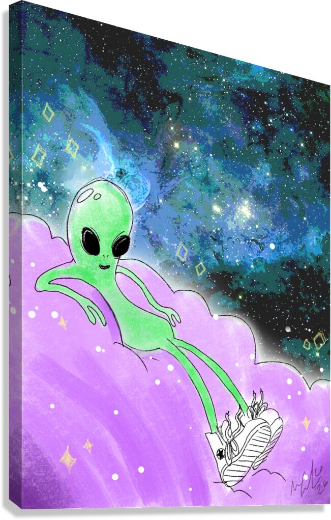 alien Canvas Print