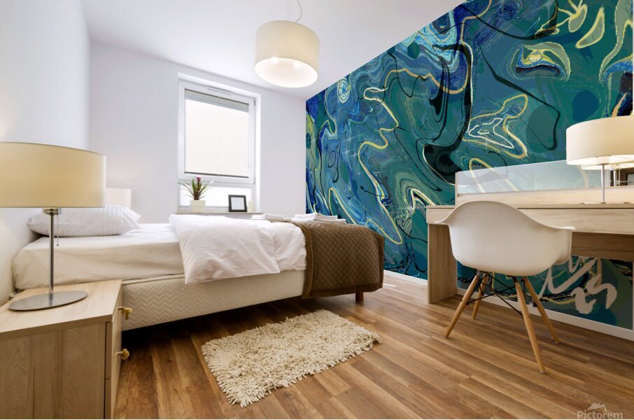 Starry Night Mural print