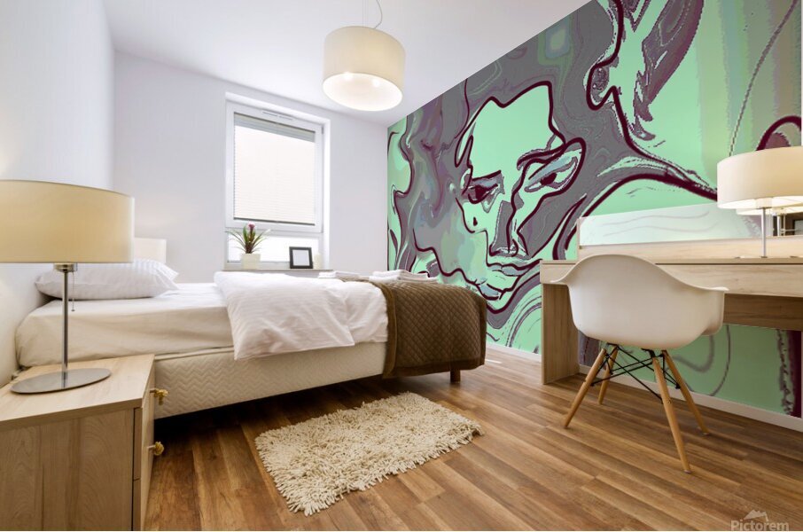 Inner flame Mural print