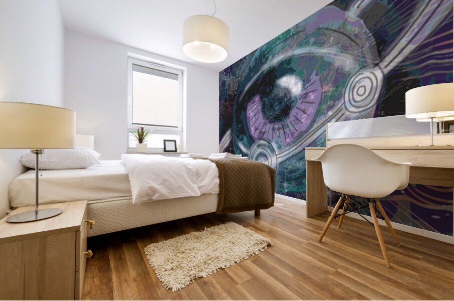 The Allseer Mural print
