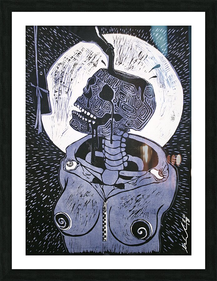 Dissociation Picture Frame print