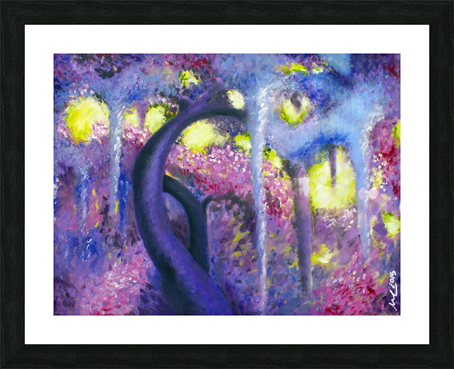Spanish Moss Picture Frame print