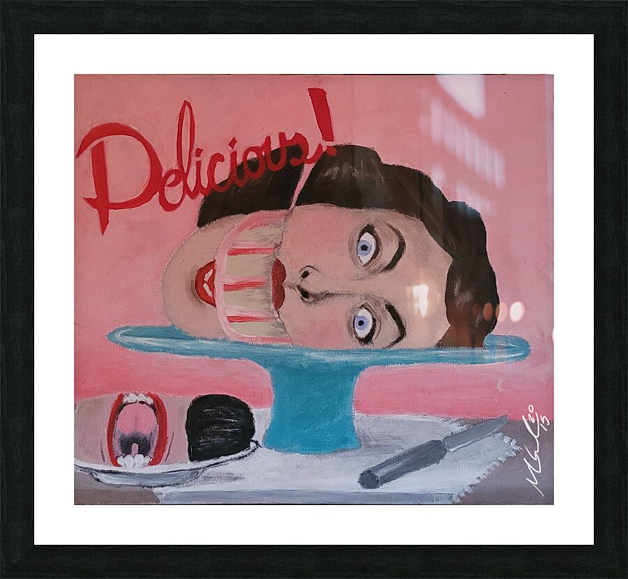 Delicious Picture Frame print