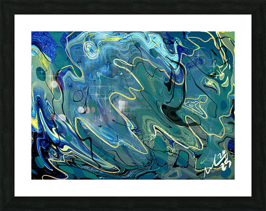 Starry Night Picture Frame print