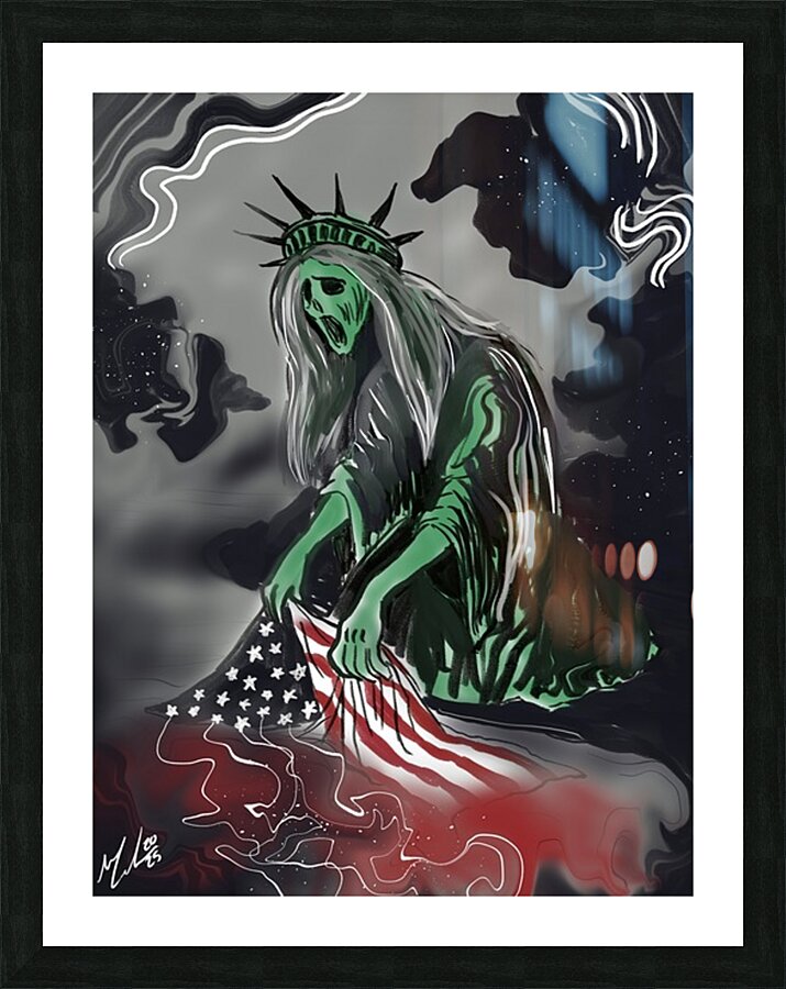 Libertys Lament Picture Frame print