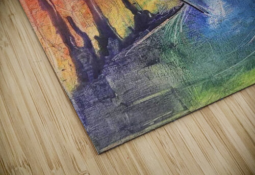 Blue Self Portrait Morgan Collins puzzle