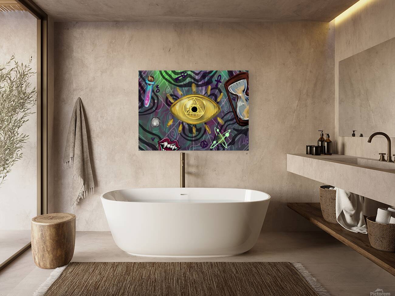 Intuitive art Reproduction