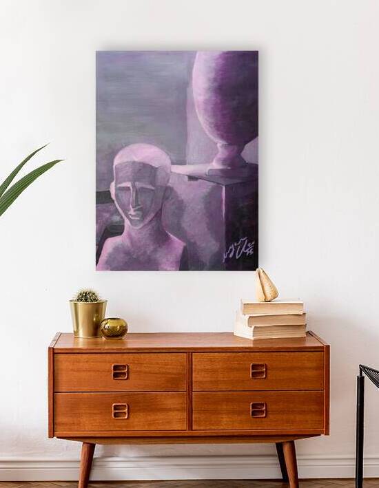 Purple Still Life by Morgan Collins