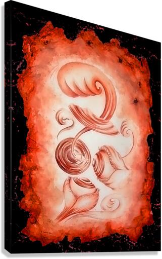 RedSeesWhatYouSaw Canvas Print