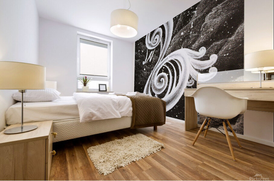 Little Swan Mural print