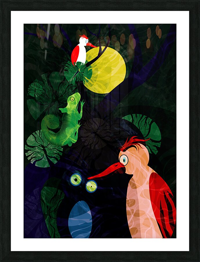RadiantNature1.3  3x Picture Frame print