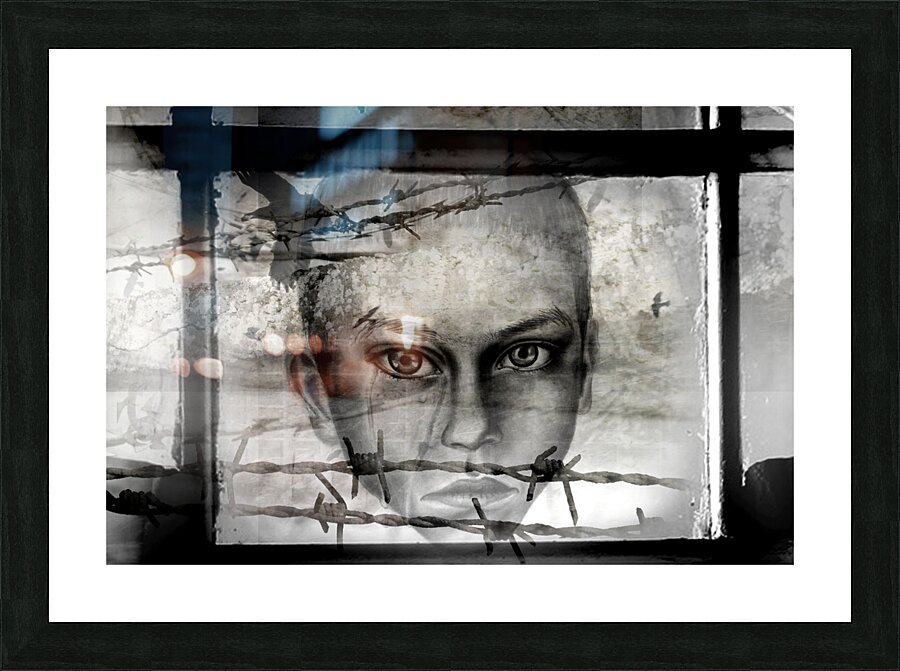 HolocaustChild Picture Frame print