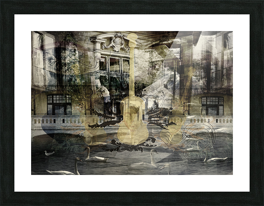 VioLin St.Three Vs Picture Frame print