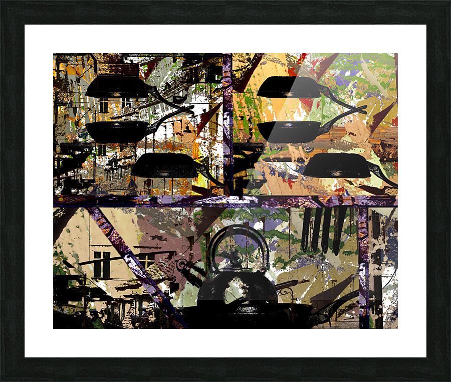 Pancake Time Travellers Picture Frame print