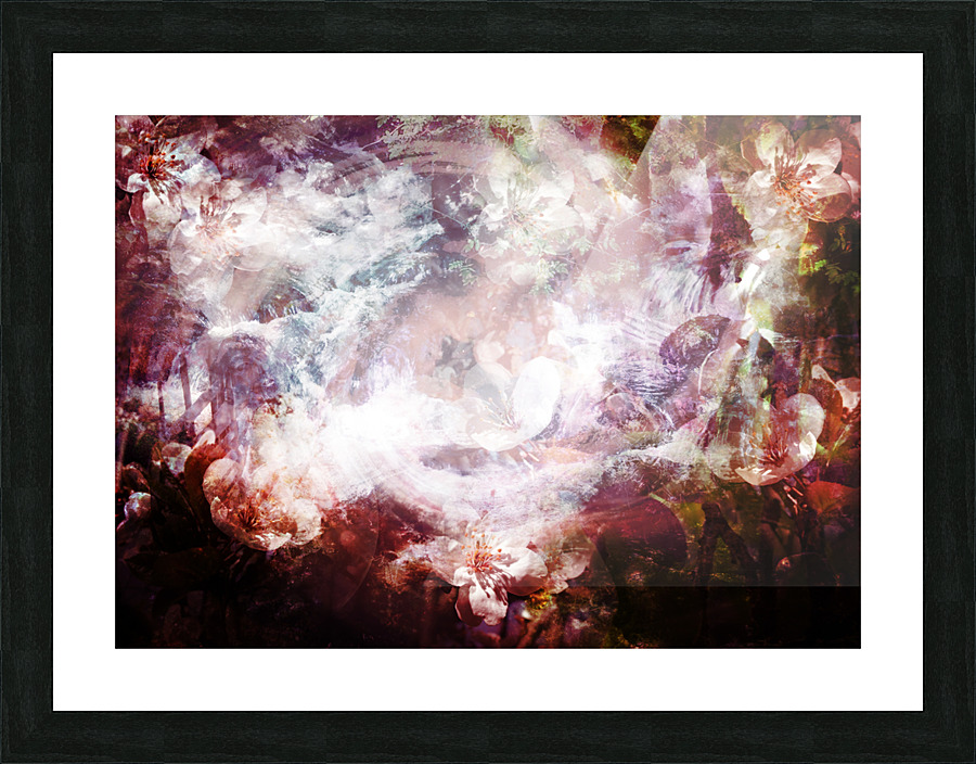WaterMoods2 Picture Frame print