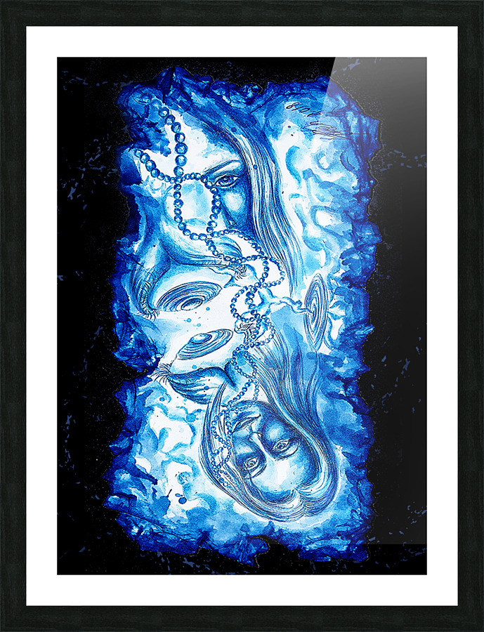 BlueBridges1 Picture Frame print