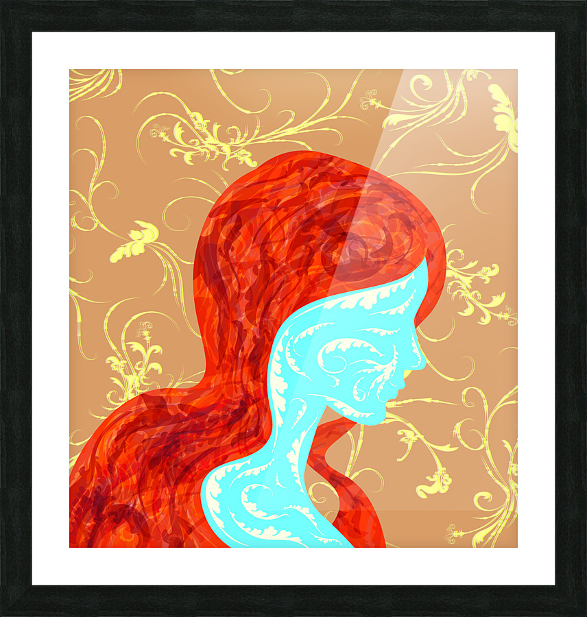 Profile2Olive redd2300 Picture Frame print