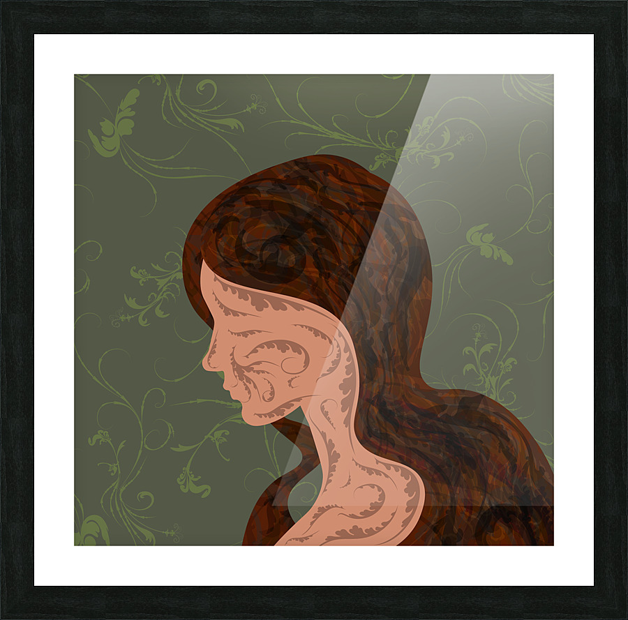 Profile2.Land2300 Picture Frame print