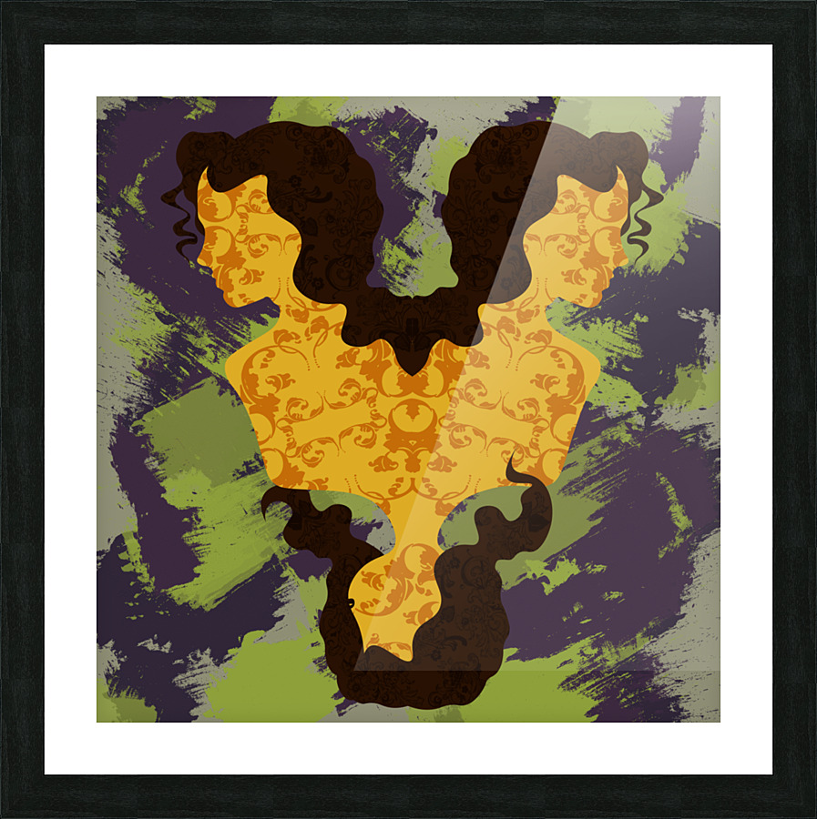APproGirl.gif Picture Frame print