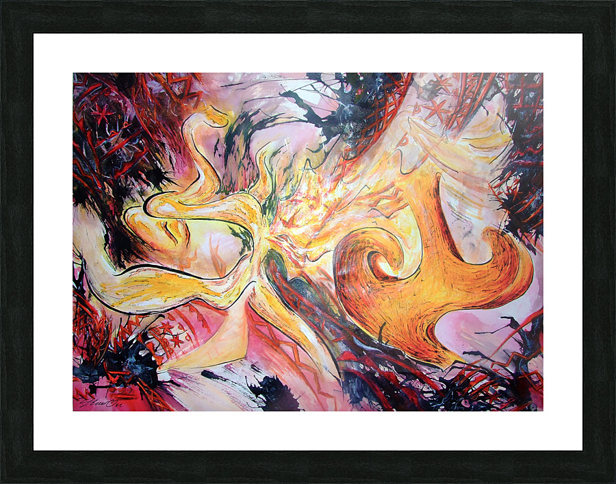 Phoenix.Reinterpretation Picture Frame print