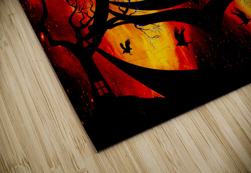 DarK Red TheOn puzzle