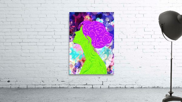 GreenpurpPinkGal Wall Preview