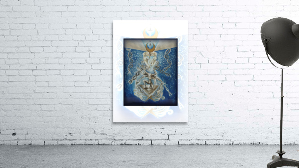 Moons.of.Amaterasu _ white background Wall Preview