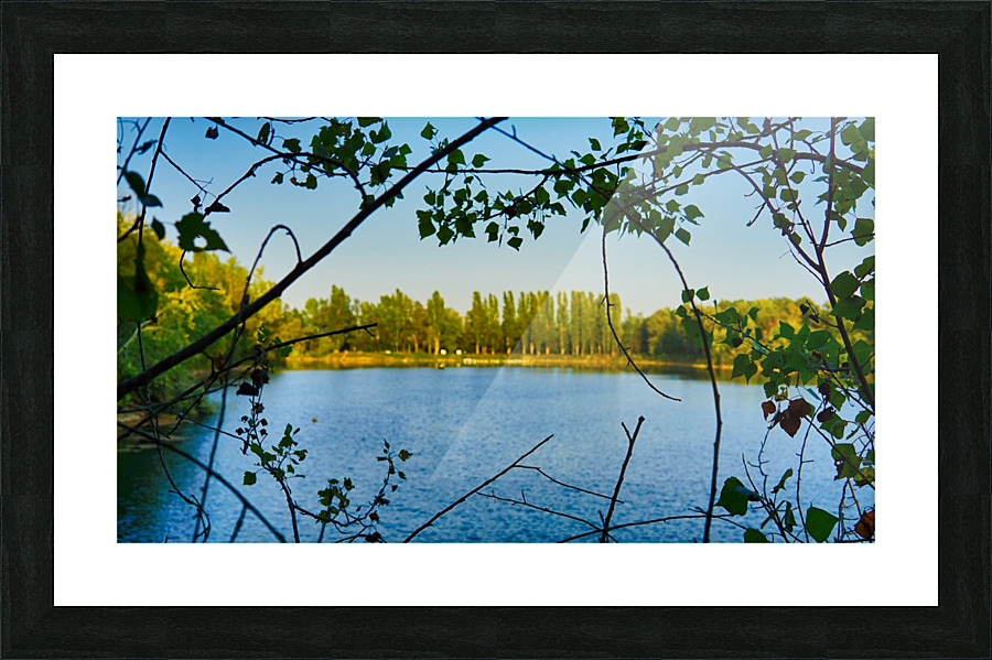 Rohrhofer Lake Picture Frame print