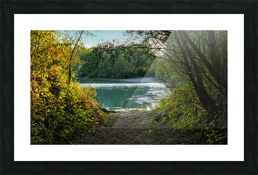 Rohrhofer Lake Picture Frame print