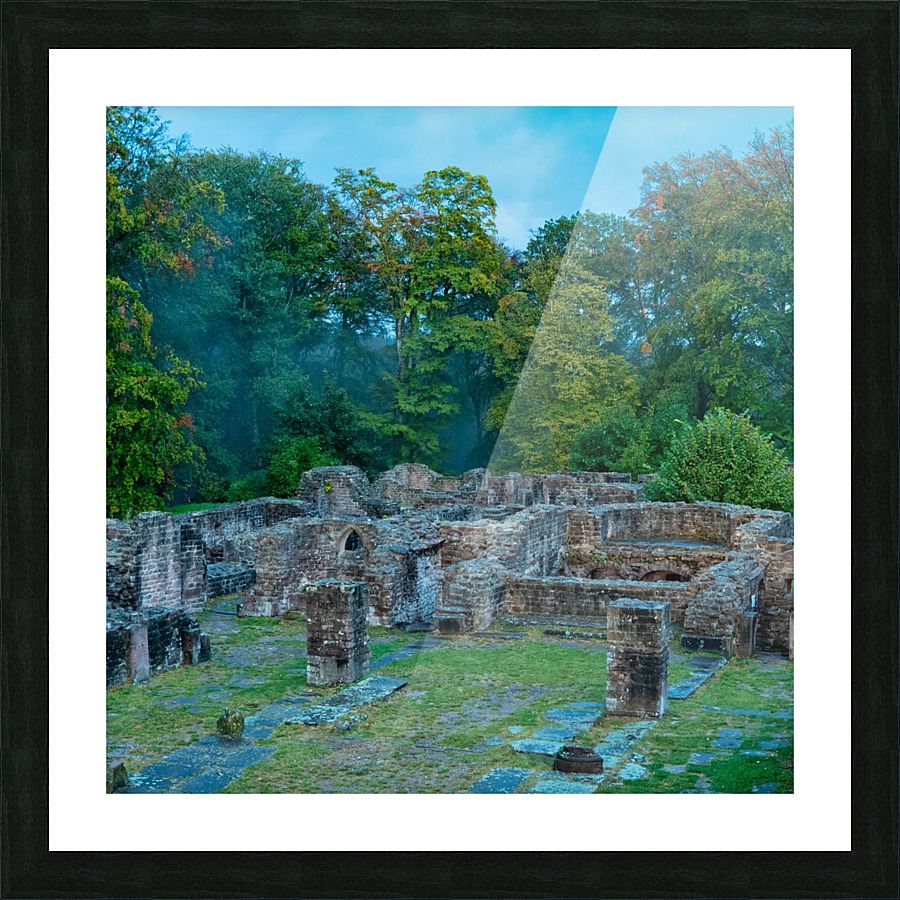 Monastery Ruin St. Michael Picture Frame print
