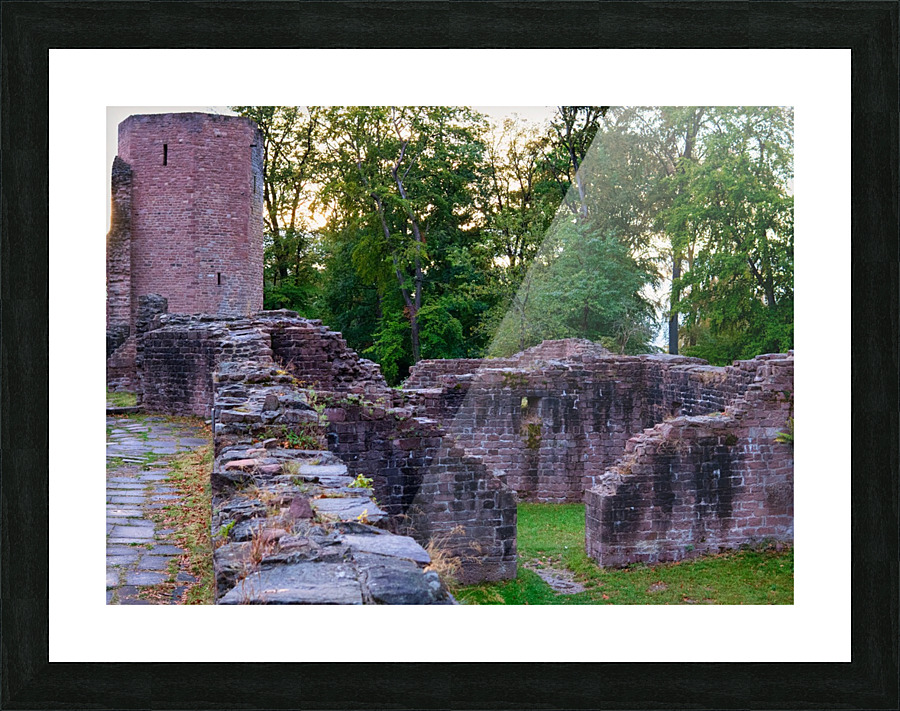 Monastery Ruin St. Michael Picture Frame print