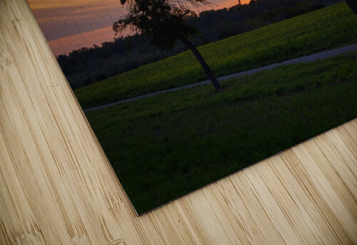 Sunset on the fields Florian Emmert puzzle