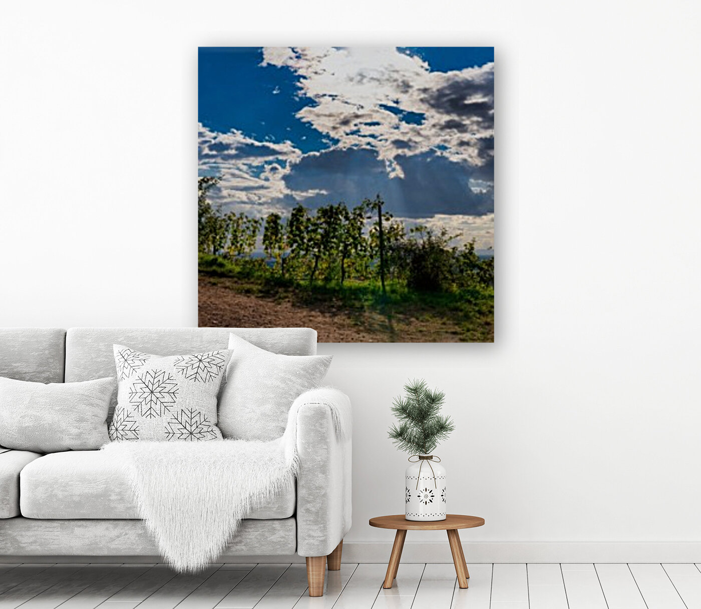 Vineyard Schriesheim Reproduction