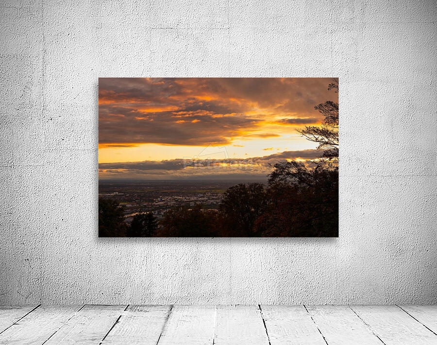 Sunset Heiligenberg Wall Preview