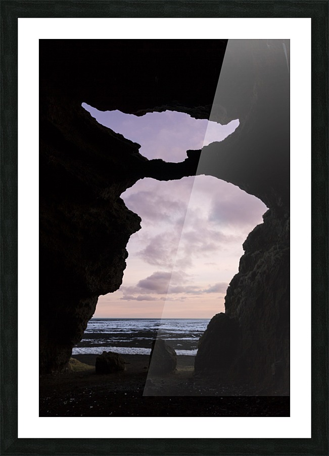 Yoda cave  Picture Frame print