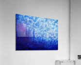 Abstract blue painting.   Acrylic Print