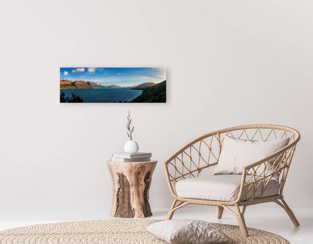 Land of the Rings - Lake Wakatipu New Zealand Reproduction