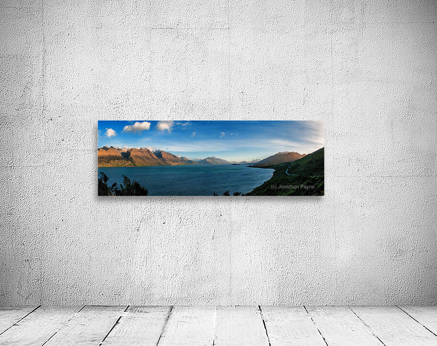 Land of the Rings - Lake Wakatipu New Zealand Wall Preview