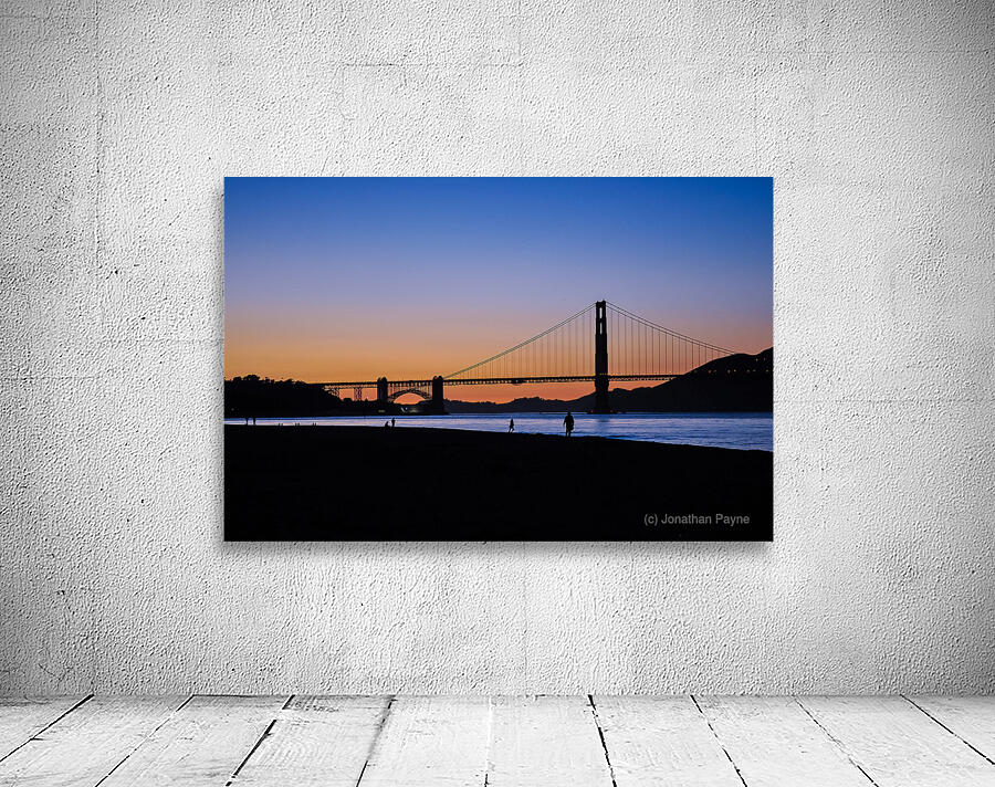 Crissy Field Sunset Wall Preview