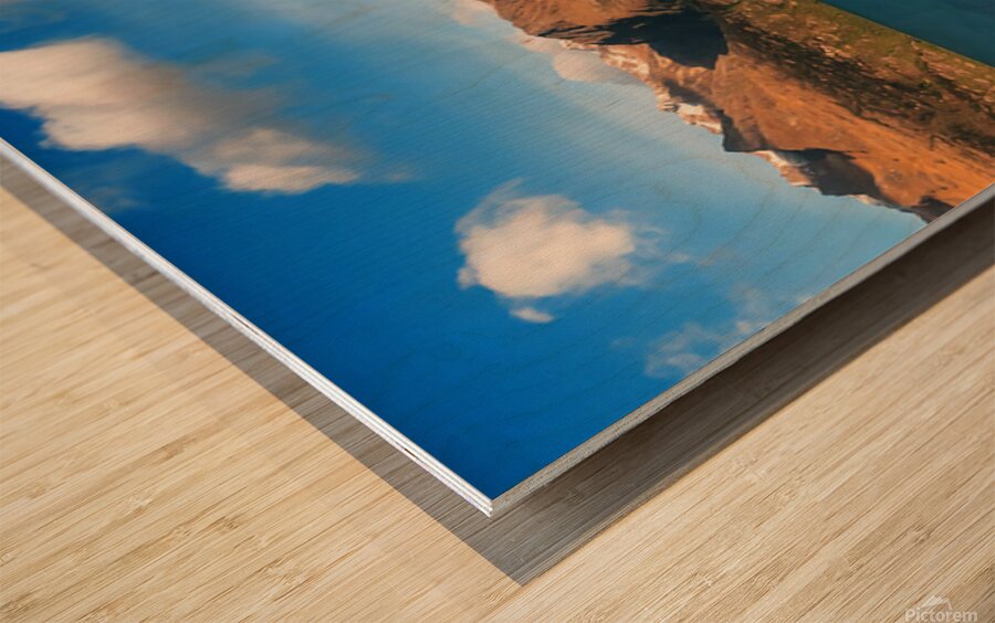 Land of the Rings - Lake Wakatipu New Zealand Wood print