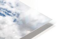 Clouds down to the Earth HD Metal print
