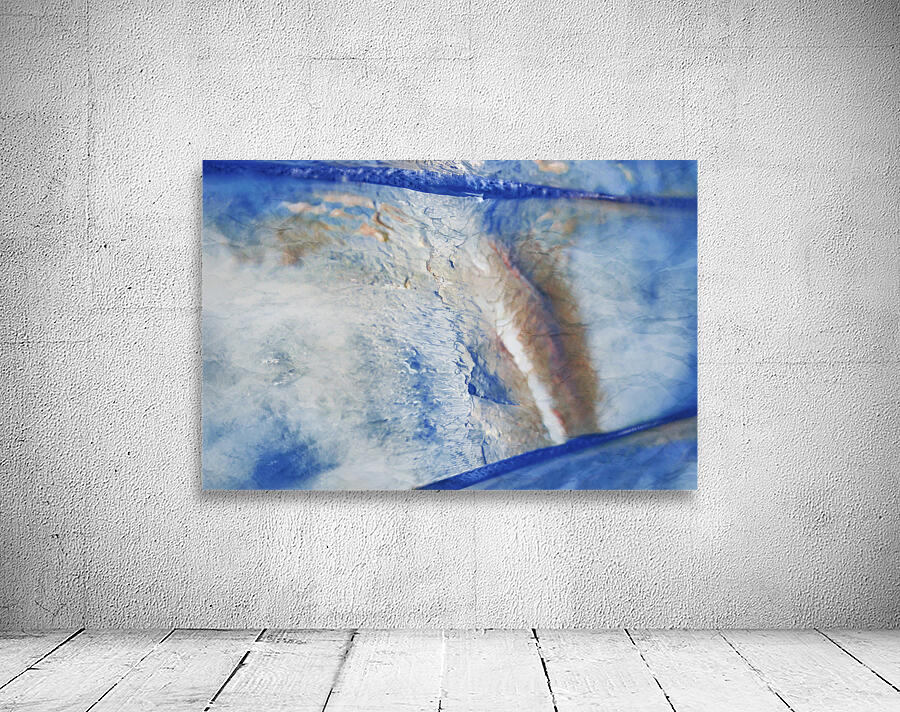 BLUE ABSTRACT PATTERN plank background grunge Wall Preview