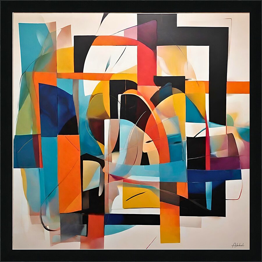 Abstract Radiance 2 Picture Frame print