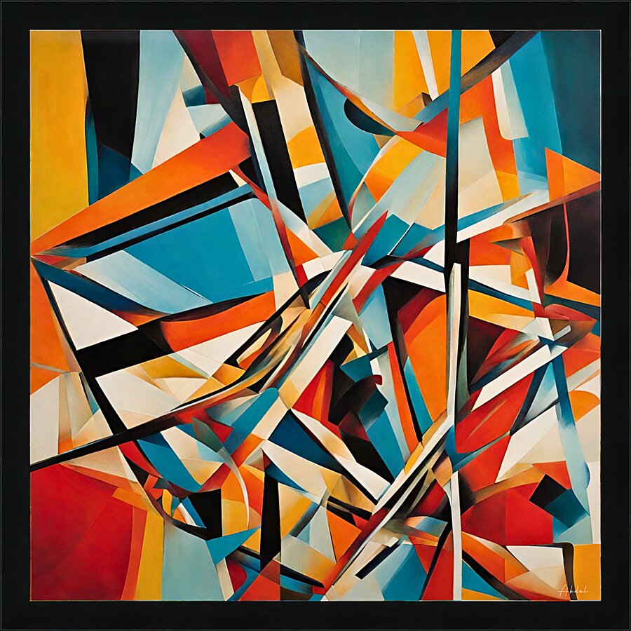Harmony in Motion 1 Picture Frame print